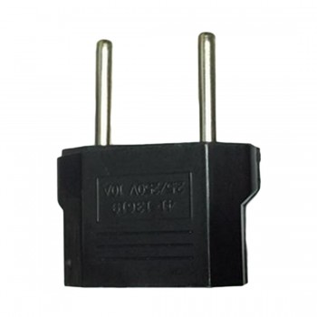 MAIF New 1pcs EU Plug Adapter 2 Pin to EU 2 Round Pin Plug Socket Eletronic Digital European plug adapter