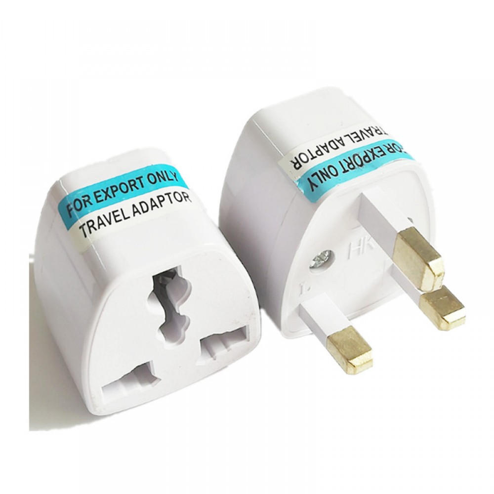 300pcs Universal UK Power Adapter US USA AU European EU To UK British AC Travel Plug Adapter Socket Electric Charger Outlet