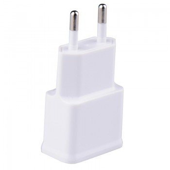 Dual USB Charger 5V 1A EU Plug Universal Mobile Phone charger Wall AC Power charger International plug Adaptor for IPhone Samsun