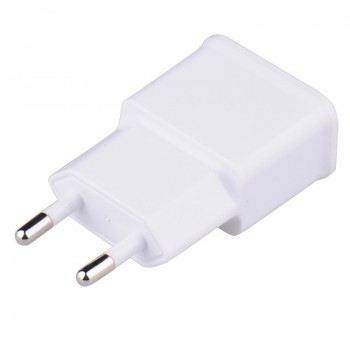 Dual USB Charger 5V 1A EU Plug Universal Mobile Phone charger Wall AC Power charger International plug Adaptor for IPhone Samsun
