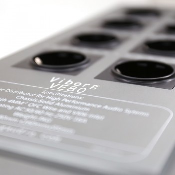 DHL Free shipping Viborg VE80 8 channel EU plug Power Filter Schuko Socket