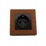 Free shipping ONE Pieces EU version AC 20A power Receptacles wall outlet audio grade socket