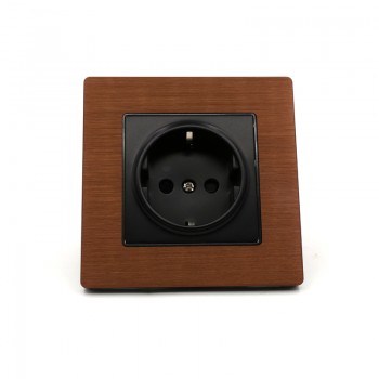 Free shipping ONE Pieces EU version AC 20A power Receptacles wall outlet audio grade socket