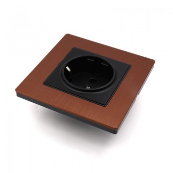 Free shipping ONE Pieces EU version AC 20A power Receptacles wall outlet audio grade socket