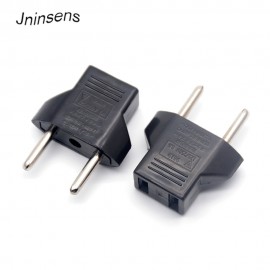 Common US to EU AC Power Plug Home Travel Converter USEurope EURO Wall Charger Jack Connector Socket Adapter Adaptor