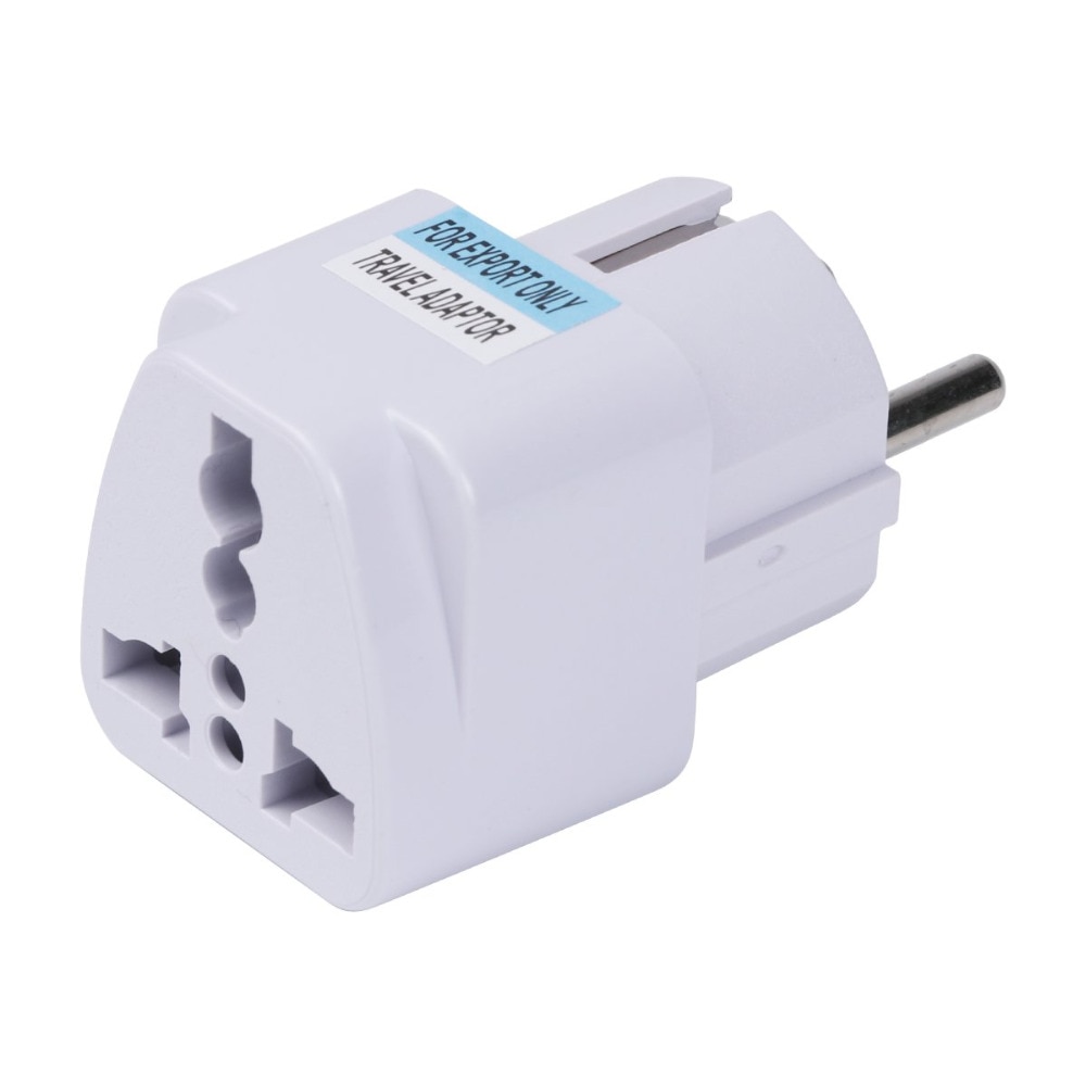 20pcs/lot Electrical Socket Universal UK US AU to EU AC Power Socket Plug Travel Charger Adapter Converter 220V 10A Socket