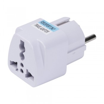 20pcs/lot Electrical Socket Universal UK US AU to EU AC Power Socket Plug Travel Charger Adapter Converter 220V 10A Socket