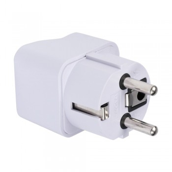 20pcs/lot Electrical Socket Universal UK US AU to EU AC Power Socket Plug Travel Charger Adapter Converter 220V 10A Socket