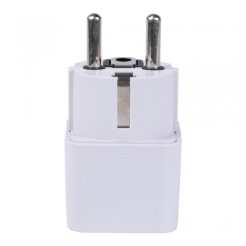20pcs/lot Electrical Socket Universal UK US AU to EU AC Power Socket Plug Travel Charger Adapter Converter 220V 10A Socket