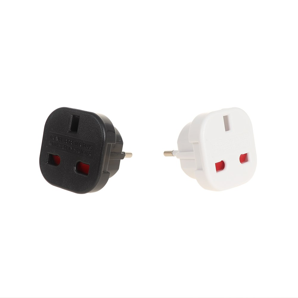 Travel Portable European German Plug Adapter For British To European Germany Plug AC Adapters Electrical Power Sockets
