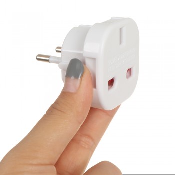 Travel Portable European German Plug Adapter For British To European Germany Plug AC Adapters Electrical Power Sockets