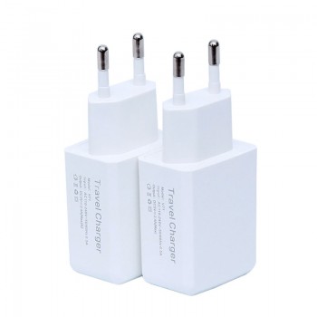 Dual USB Mobile Phone Charger 5V 2A European standard EU USA Plug Universal For IPhone Samsung HTC Xiaomi EUR phone Tablet