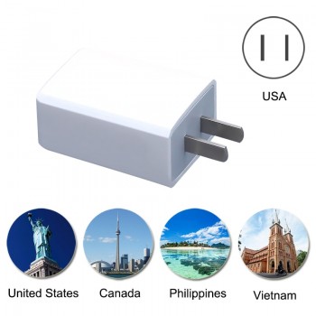 Dual USB Mobile Phone Charger 5V 2A European standard EU USA Plug Universal For IPhone Samsung HTC Xiaomi EUR phone Tablet