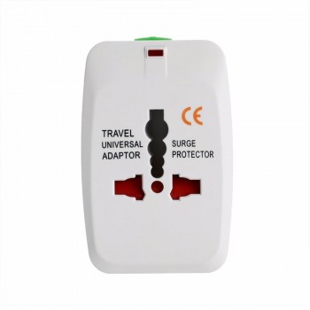 HAOBA Universal International Plug Adapter 2 USB Port World Travel AC Power Charger Adapter with AU US UK EU Converter Plug
