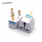 High Quality Universal US EU AU Converter to UK AC Travel Power Plug Charger Adapter Connector UK Plug Wholesale
