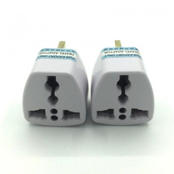 CYSHDAI Universal UK 250V 10-16A EU AU US UK to United Kingdom Travel Plug 3 Pin Adaptor Travel Conversion Plug Converter