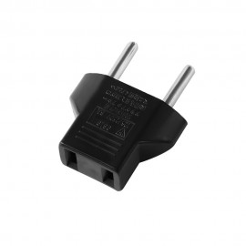 Universal US USA to Euro EU Europe Adapter AC Plug 2 Round Pin Socket Travel Converter Power Supply Chargers and Converters