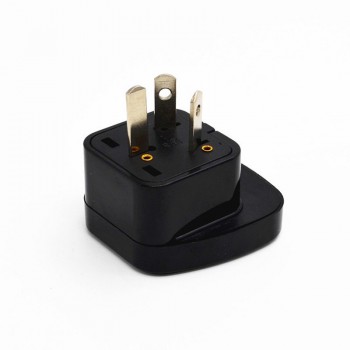 5PCS  White Black 3pin AU Australia New Zealand Power Converter Electric Plug power Socket Adapter US/UK/EU to AU NZ Travel Sock