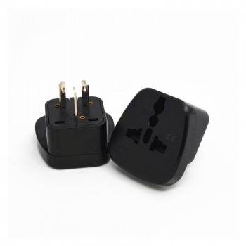 5PCS  White Black 3pin AU Australia New Zealand Power Converter Electric Plug power Socket Adapter US/UK/EU to AU NZ Travel Sock