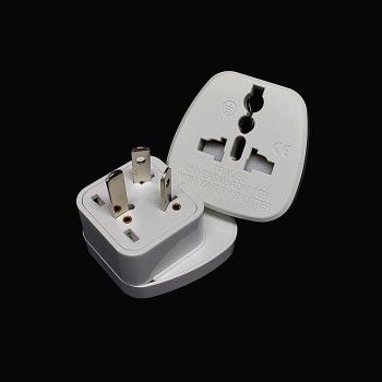 5PCS  White Black 3pin AU Australia New Zealand Power Converter Electric Plug power Socket Adapter US/UK/EU to AU NZ Travel Sock