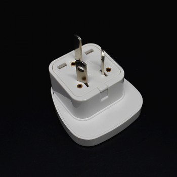 5PCS  White Black 3pin AU Australia New Zealand Power Converter Electric Plug power Socket Adapter US/UK/EU to AU NZ Travel Sock
