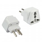2018 Universal Travel Adapter Electric Plugs Sockets Converter  EU AU US UK to Switzerland Travel Plug 3 Round Pin Adaptor