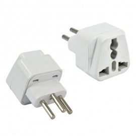 2018 Universal Travel Adapter Electric Plugs Sockets Converter  EU AU US UK to Switzerland Travel Plug 3 Round Pin Adaptor