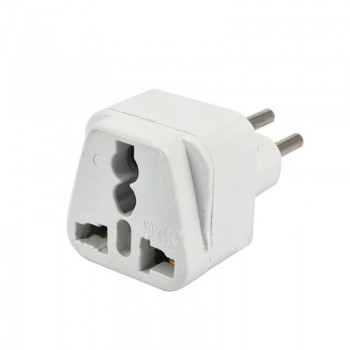 2018 Universal Travel Adapter Electric Plugs Sockets Converter  EU AU US UK to Switzerland Travel Plug 3 Round Pin Adaptor