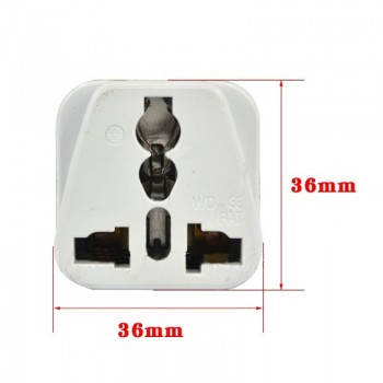 2018 Universal Travel Adapter Electric Plugs Sockets Converter  EU AU US UK to Switzerland Travel Plug 3 Round Pin Adaptor