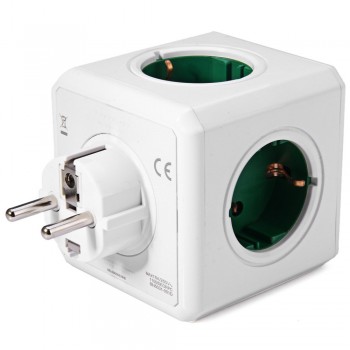 Allocacoc Charging Dock Original PowerCube Socket EU Plug 5 Outlets Adapter-16A 250V 3680w Power Cube