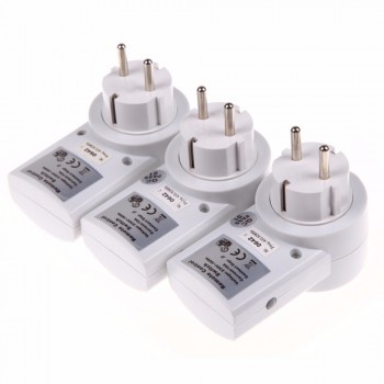 ALLOYSEED Wireless Smart Home Device With Remote Control EU/US Standard Plug Power Outlet Light Switch Plug Socket 433.93 MHz