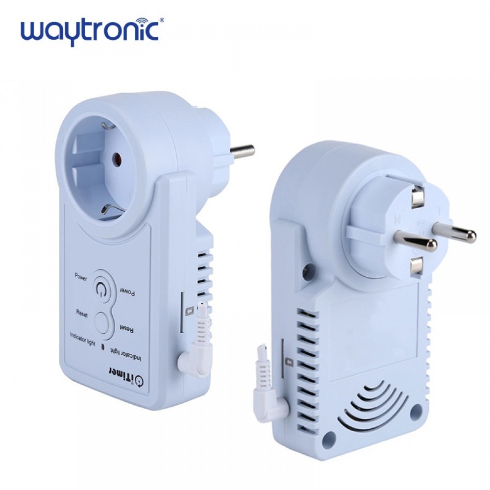EU Plug GSM Power Off Power Failure Alarm SMS Remote Control Power Socket Switch with Phone Alert Temperature Query Function