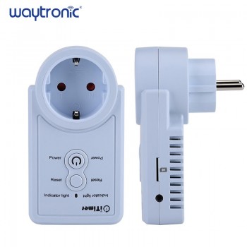 EU Plug GSM Power Off Power Failure Alarm SMS Remote Control Power Socket Switch with Phone Alert Temperature Query Function