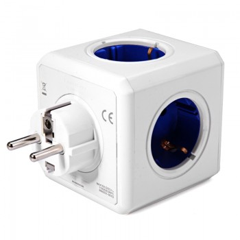 Allocacoc smart EU plug power strip box powercube USB 5 outlets adapter multi socket Extension electric surge protector home use