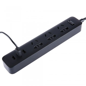Original XiaoMi 3 Mi Smart Plug Adaptation Power Strip With 3 3 USB Extension Standard Plug 1/2A 3 Sockets For Phone Tablet PC