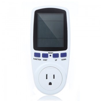 New EU/UK/US Plug Smart Socket LCD Display Wall Socket Smart Plug Electric Monitor Analyzer Power Meter Energy Meter
