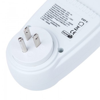 New EU/UK/US Plug Smart Socket LCD Display Wall Socket Smart Plug Electric Monitor Analyzer Power Meter Energy Meter