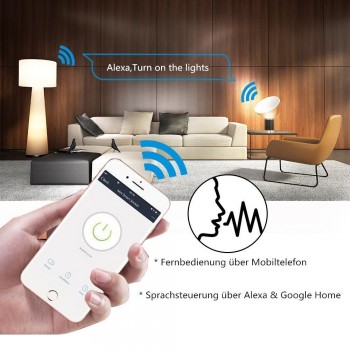 Wifi Smart Power Plug Outlet Sockets Remote Control Timing Function Smart Plug Homekit Works with Amazon Alexa Google Home