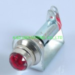2pcs Chassis Mount Fender Pilot Light Indicator for Guitar Tube Amp Bracket Red