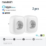 Hyleton wifi plug EU Power Plug Wifi Smart socket  Monitor Energy Consumption Mobile APP Remote Control for smart home