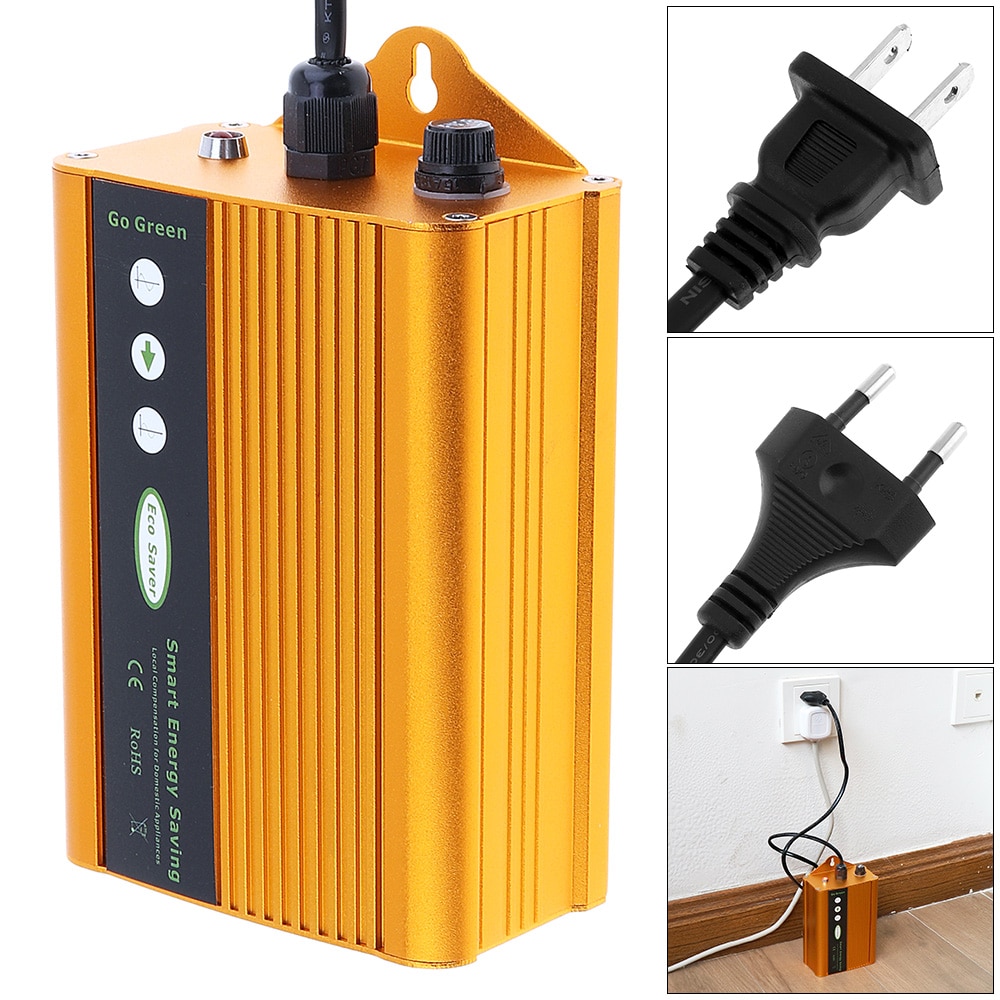 50 KW Power Factor Energy Saver 90-270 V Electricity Saving Box Electricity Bill Killer Up to 35% For Factory Store Restaurant