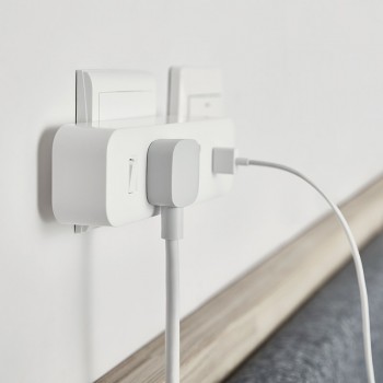 Original Xiaomi Mijia Electrical Socket Converter 2 USB Fast Charging Portable Travel Adapter Household Mi Wall Plug Extension