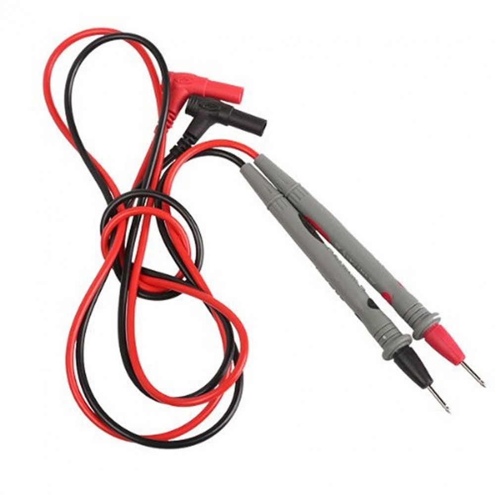 1pc useful Universal Digital Multimeter Multi Meter Test Lead Probe Wire Pen Cable Red positive and Black negative 1000V 10A