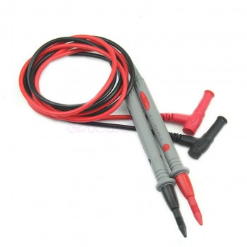 1pc useful Universal Digital Multimeter Multi Meter Test Lead Probe Wire Pen Cable Red positive and Black negative 1000V 10A