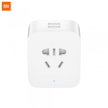 Original Xiaomi Mijia Smart Socket Enhanced Version Dual USB Plug 10A 250V Max Wifi Remote Timing Control By Phone  Mijia App