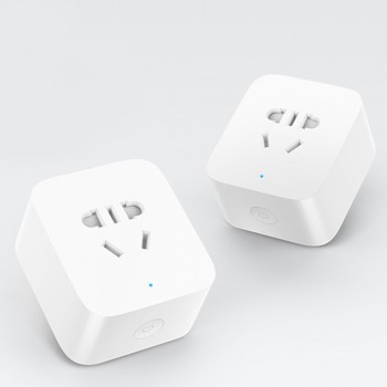 Original Xiaomi Mijia Smart Socket Enhanced Version Dual USB Plug 10A 250V Max Wifi Remote Timing Control By Phone  Mijia App