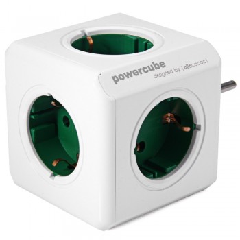 Allocacoc Powercube Socket 5 Outlets Adapter Power Strip EU Plug Smart Home 250V 16A 3680W