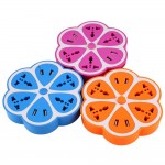4 USB Multifunctional Lemon Plug Strip Universal Smart Charging Socket With 1.8m Cable Power Line Useful Household Gadget
