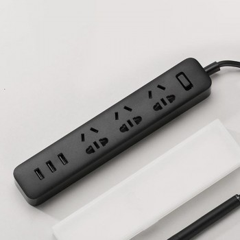 Original Xiaomi Power Strip Smart Home Electronics 2A Fast Charging 3 USB 2.0 Interface Extension Socket Plug 10A 250V 2500W