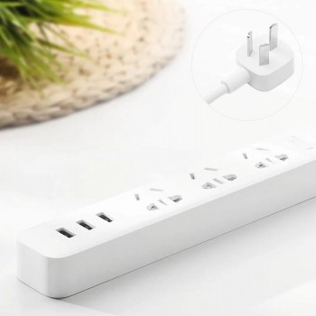 Original Xiaomi Power Strip Smart Home Electronics 2A Fast Charging 3 USB 2.0 Interface Extension Socket Plug 10A 250V 2500W